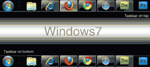 Windows7 Taskbar show or hide